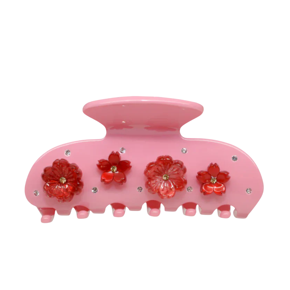 EMI JAY Sweetheart Clip in Palm Blossom - Крабик для волосся "Palm Blossom" EMI JAY Sweetheart Clip in Palm Blossom - Крабик для волосся "Palm Blossom"